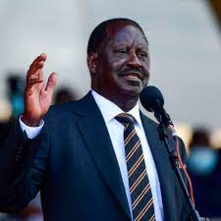 Raila Visits Demonstration  Victims