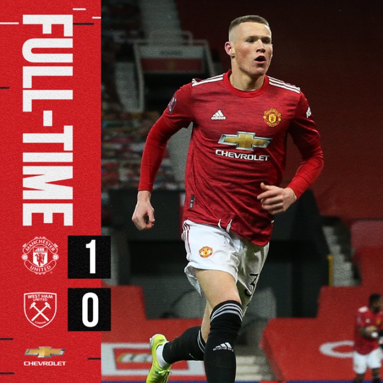 Manchester United`s 1-0 FA Win