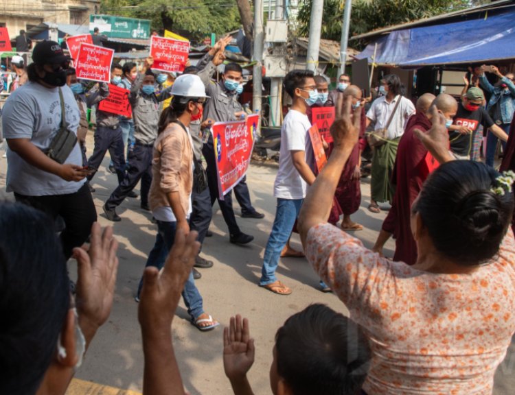 Not yet Freedom in Myanmar as Fresh Chaos Emerges {Photos}
