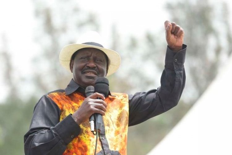 Raila Says He Won't Endorse Anyone For 2022