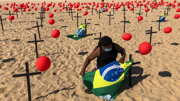 Brazil Records More than 4000 Covid-19 Deaths within the Last 24 Hours
