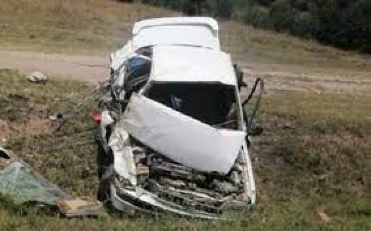 Family Of Three Luckily Escape a Grisly Road Accident Along Kajiado to Namanga Road