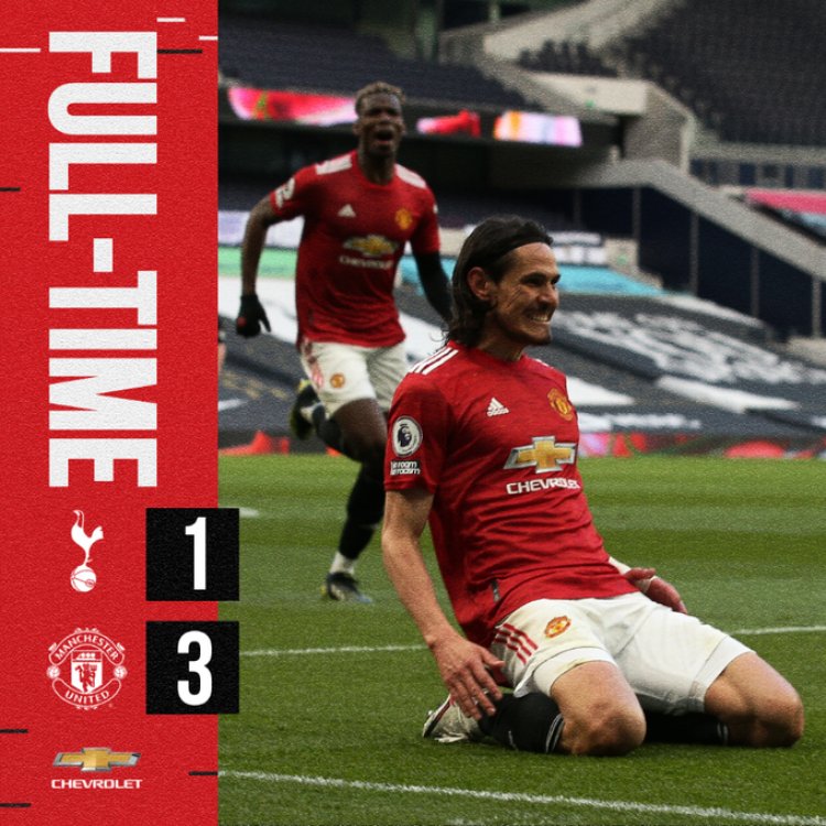 Manchester United 3:1 Tottenham: Man U Are 11 Points Behind City