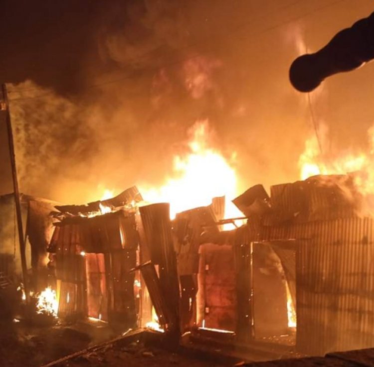 Gikomba Market Razed Down in Earlier Morning Fire