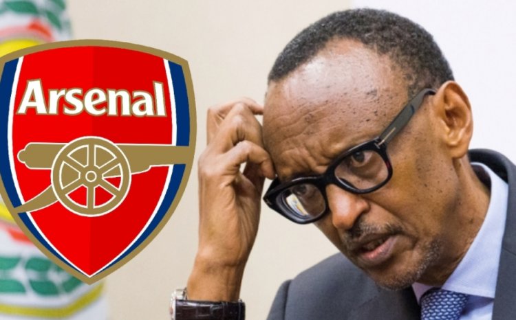 Rwanda's President Paul Kagame Reacts Amid Arsenal's Loss
