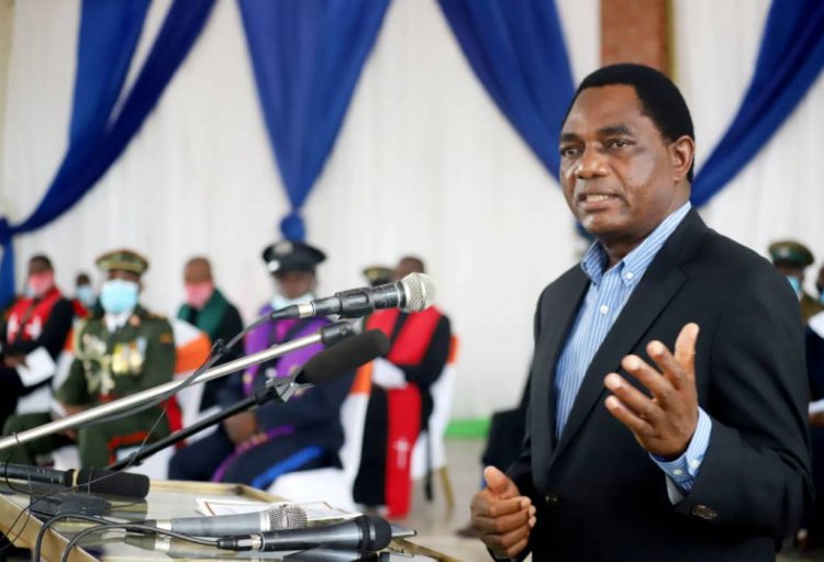 Zambia’s Opposition Leader Hakainde Hichilema is President-Elect