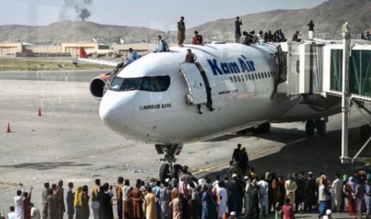 Panic as Indians in Kabul Prepare to be Airlifted out Following the Taliban's Takeover of Afghanistan.