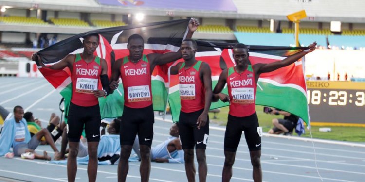 Team Kenya Tops on Medal Standings of the World Athletics U-20 Championships