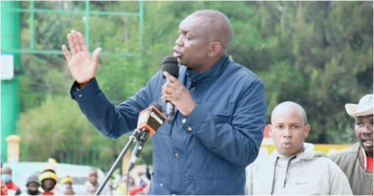 Oscar Sudi Harshly Responds To Uhuru Over Calls for Ruto to Resign
