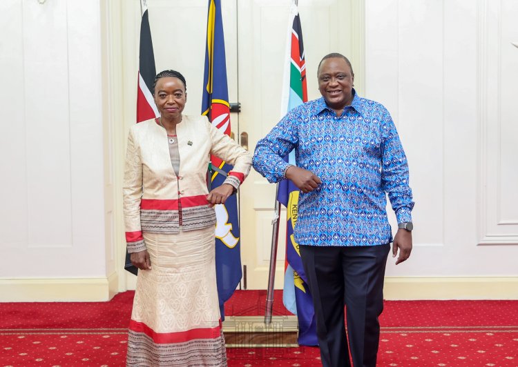 President Uhuru Nominates Defence CS Monica Juma for the post of 7th Commonwealth Sec-Gen