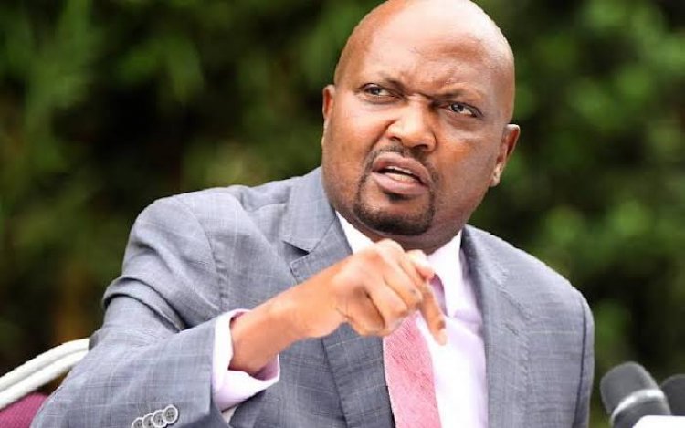 Moses Kuria to Offer Politicians Lessons to Stop using Inciteful Language