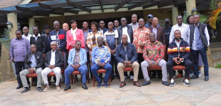 More than 30 Governors Endorse Raila's Presidential Bid