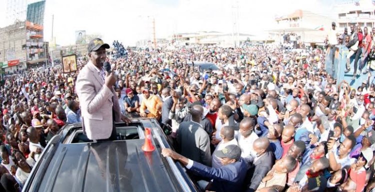DP William Ruto Resumes to Nairobi Tour with Planned Rallies in ODM Strongholds