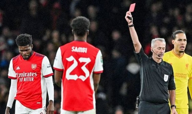 Thomas Partey Trolled by Fans Over Arsenal Red Card and Ghana Exit