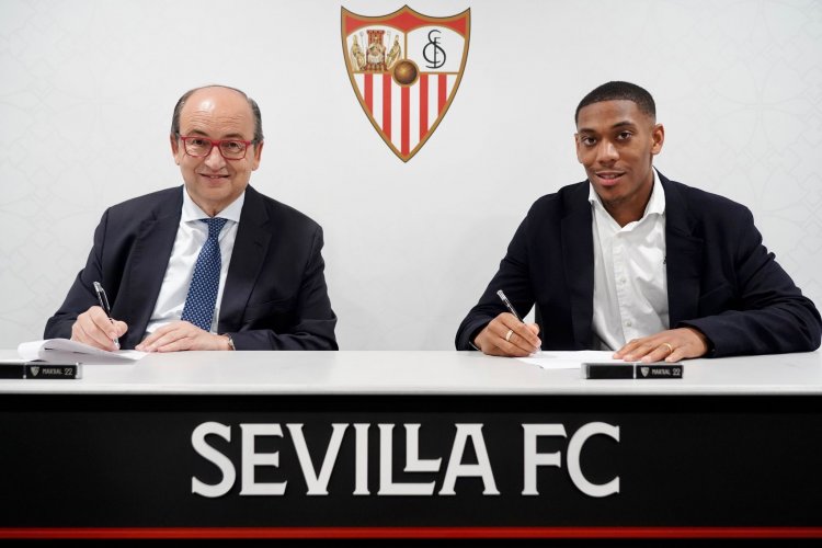 OFFICIAL: Anthony Martial Completes Loan Move to Sevilla