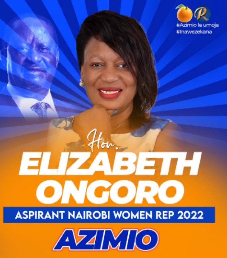 Elizabeth Ongoro Joins Nairobi Women Rep Position Race