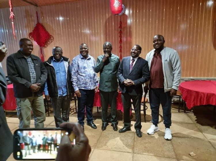“Everyone will have room” Raila Tells the ANC MPs who Joined Azimio