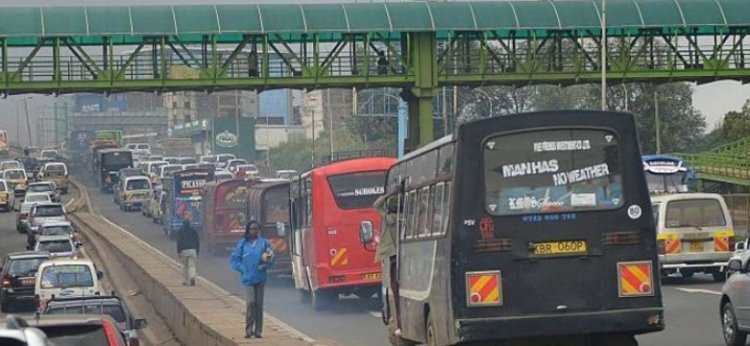ALEART : Highways Turn Deadly As Kenyans Ignore Using Foot Bridges