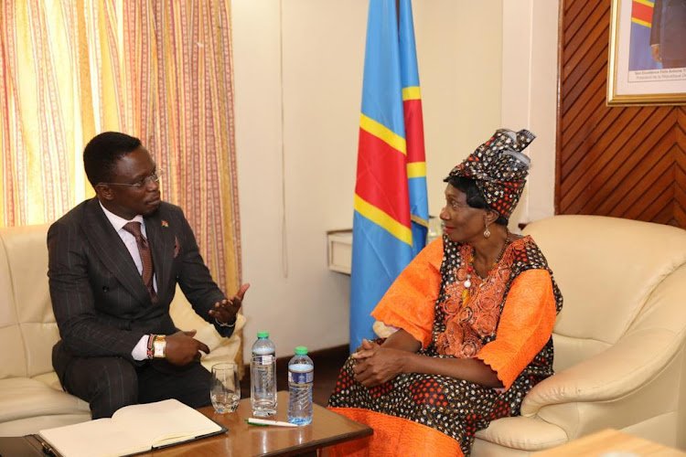 Ababu Namwamba Meets DRC's Head of Missions in Bid to Cease Fire over DP 'no cow' Remarks