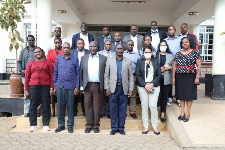 Ministry of Industrialization Team  Pays a Courtesy Call to Kericho Governor