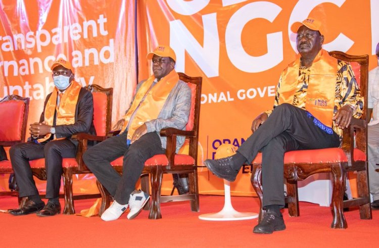 ODM NGC: Azimio is Raila's 2022 Presidential Vehicle to Statehouse