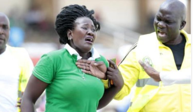 "When The Heart Aches The Body And Mind React," Woman Behind The Viral Gor mahia Photo Speaks
