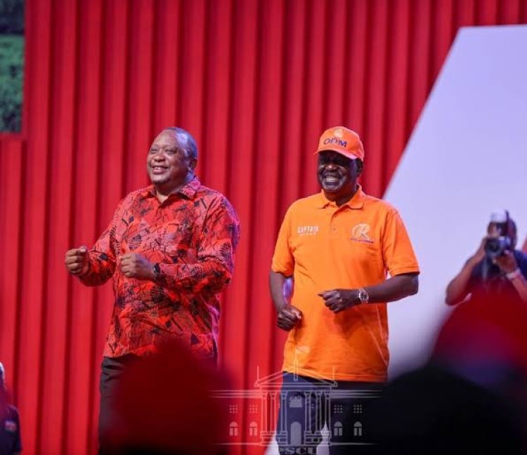 President Uhuru To Attend Raila’s Crowning As Azimio Flagbearer At KICC