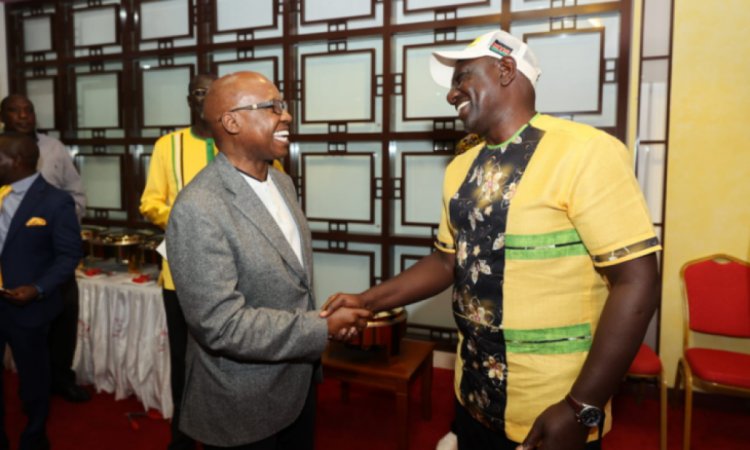 DP Ruto Attends Jimmy Wanjigi’s Safina Party NDC at Bomas