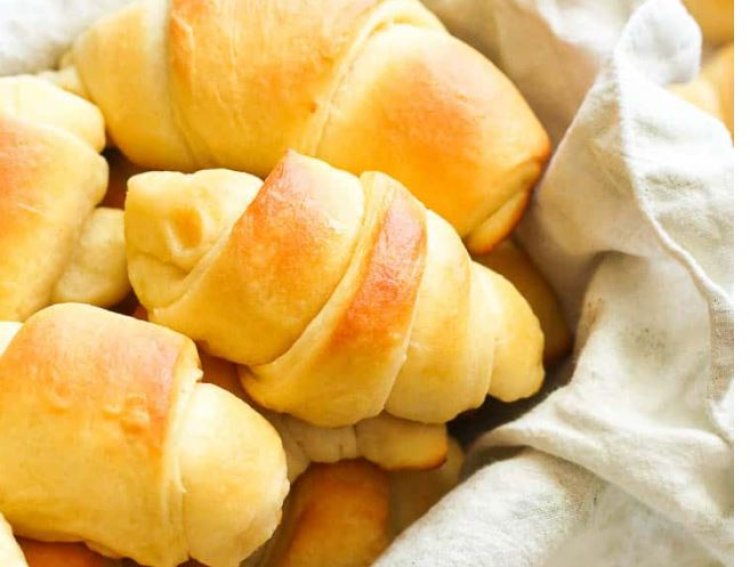 Sweet and Soft Homemade Crescent Rolls