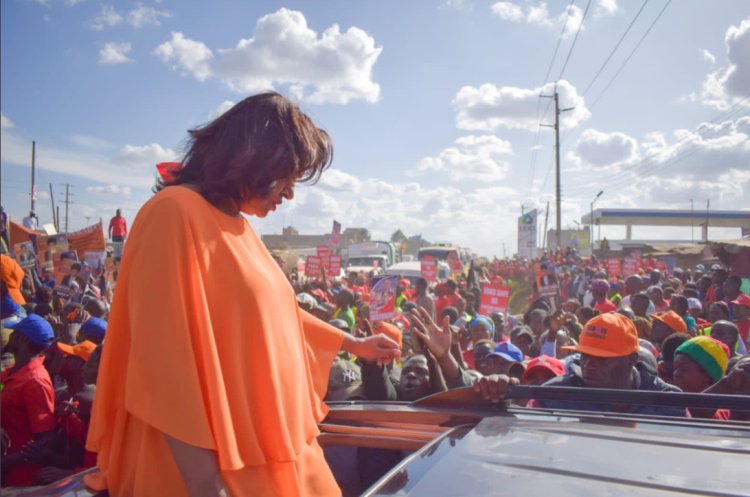 Nairobi Governor Ann Kananu Condemns attacks on Passaris' campaign trail.