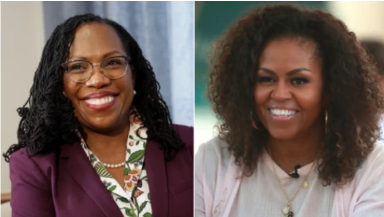 Ketanji Brown Jackson Provides 'A New Dream to Dream' to Black Women and Girls: Michelle Obama.