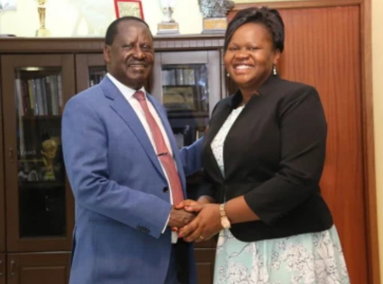 Raila Defends ODM’s Position to Issue A Direct Ticket to Glady’s Wanga.