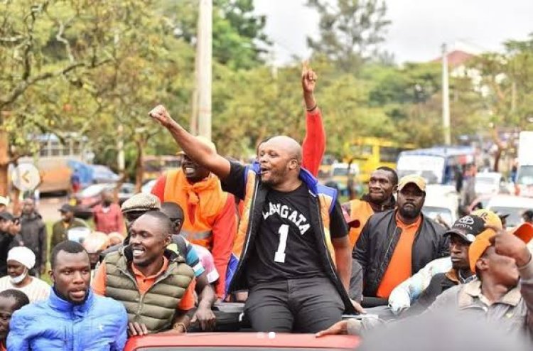 Triumph As Jalang'o Wins the ODM Ticket for Lang'ata Constituency