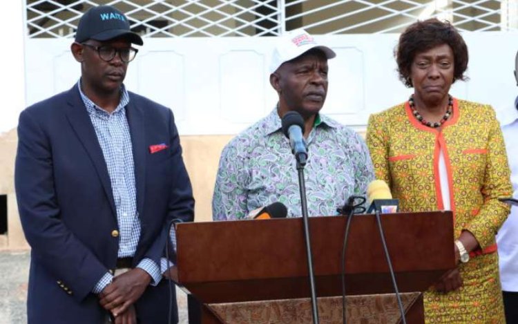 Kamba Leaders Deplore Kalonzo's Betrayal