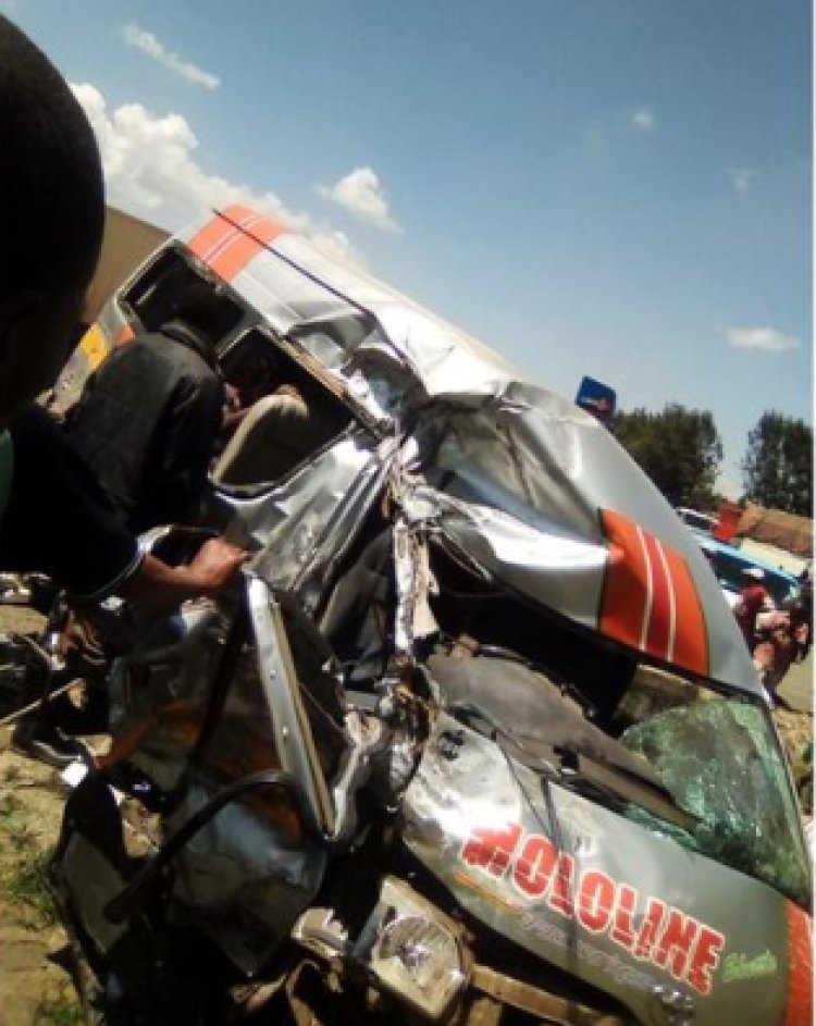 Two Die In A Road Accident, Nakuru County