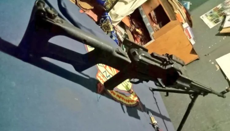 Police Recover Stolen Machine Gun In Laikipia County
