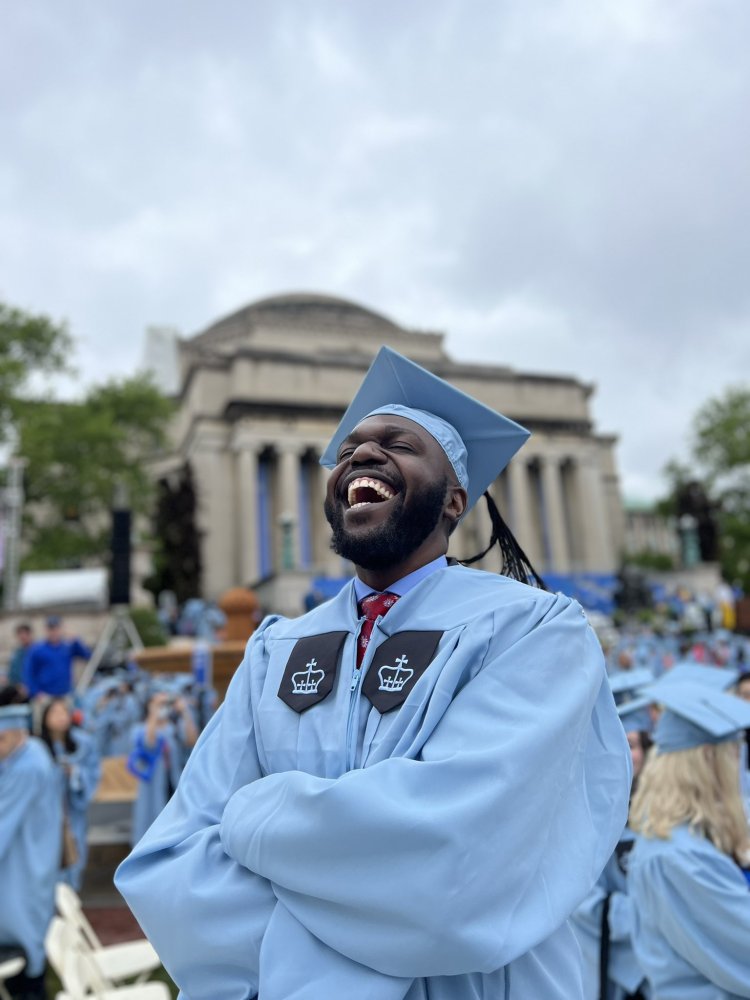 Netizens Congratulates Larry Madowo on His Graduation from Columbia University after 2-Year Delay