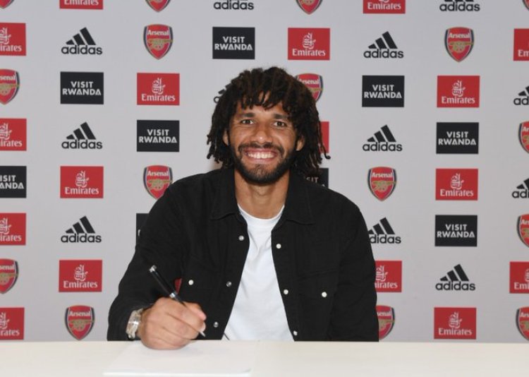 Arsenal Midfielder Mohamed Elneny Signs New Contract