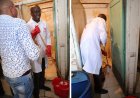 VIDEO: Nairobi Gubernatorial Aspirant  Igathe Washes Public Toilet in CBD  to  Show 'Humility'