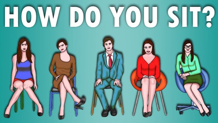 This is What Your Sitting Position Says About Your Personality