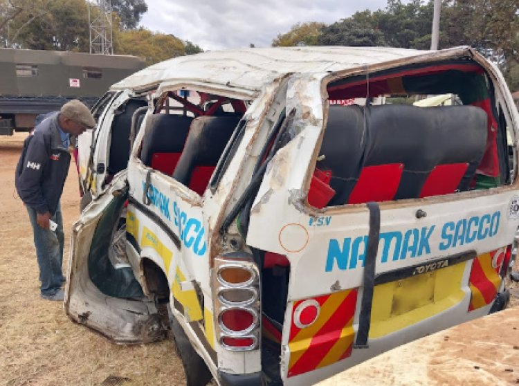 Matatu Accident Claims Four Lives In Machakos