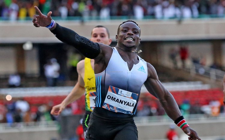 Kenyan Sprinter, Omanyala Set to Leave the Country at 6.00 PM
