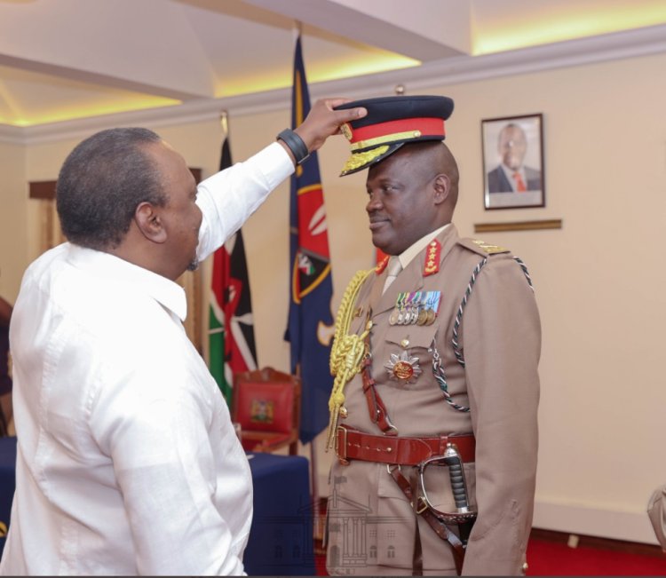 PHOTOS: Lt Gen Peter Mbogo Appointed as the New Kenya Army Commander