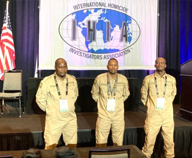 Three DCI Detectives In The US For IHIA Advanced Homicide Training