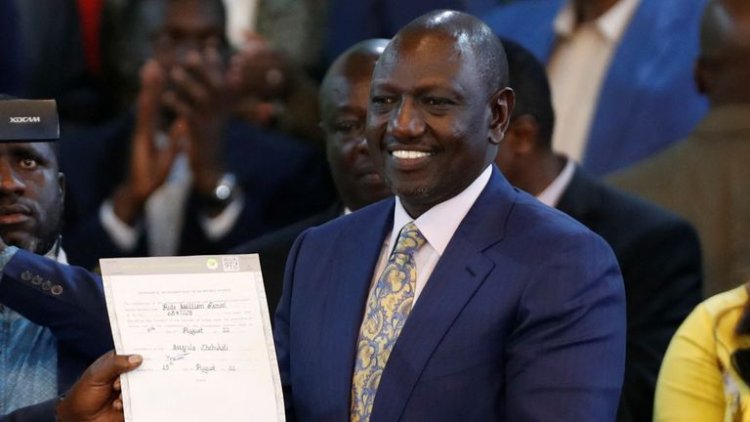 Leaders Applaud the Election of William Ruto as Kenya's New President
