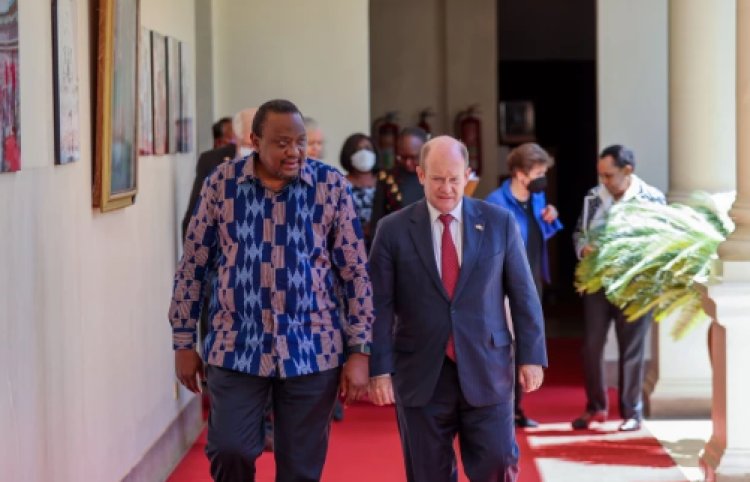 US Senator Coons Pays President Uhuru Kenyatta A Courtesy Call At The State House