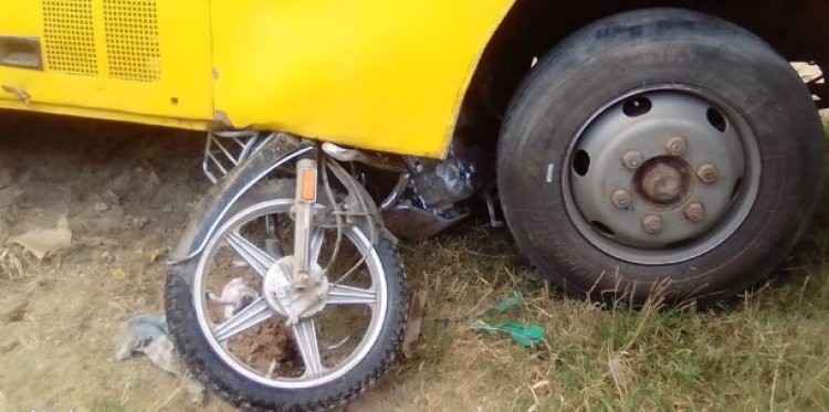 Two Perish In Road Accident After Robbing M-Pesa Shop
