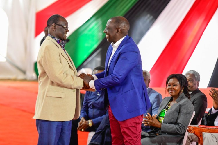 PHOTOS: Ex-Meru Governor, Kiraitu Ditches Azimio to Join Kenya Kwanza