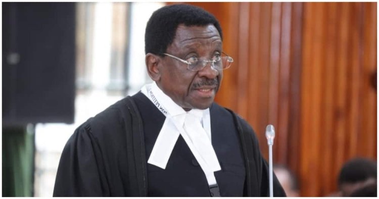 "You have brought shame to the people of the Republic of Kenya"- Orengo to CJ Koome