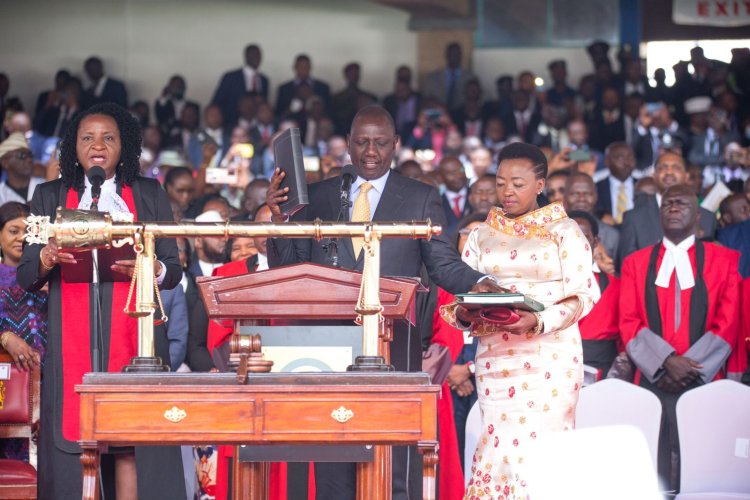 Ruto Officially Sworn In As the Fifth President of Kenya
